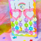 90s Drops, Acrylic Earrings