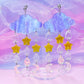 Celestial Clouds, Acrylic Earrings