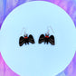 Mothman Acrylic Earrings (medium size)