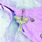 Luna Moth Bag Charm