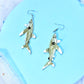 Oceanic Whitetip Shark Acrylic Earrings