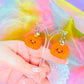 Pumpkin Cutie Acrylic Earrings