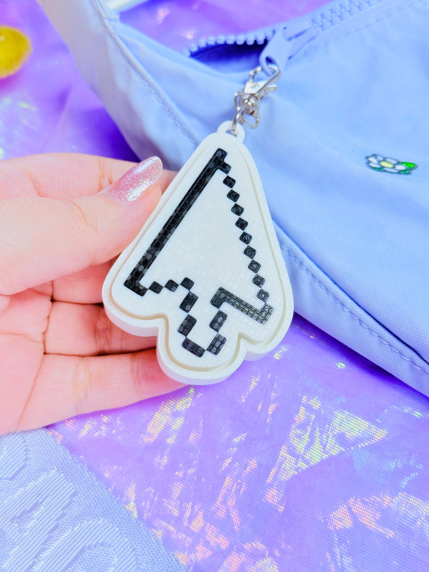Cursor Clicker Bag Charm