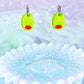 Jelly Olive Acrylic Earrings