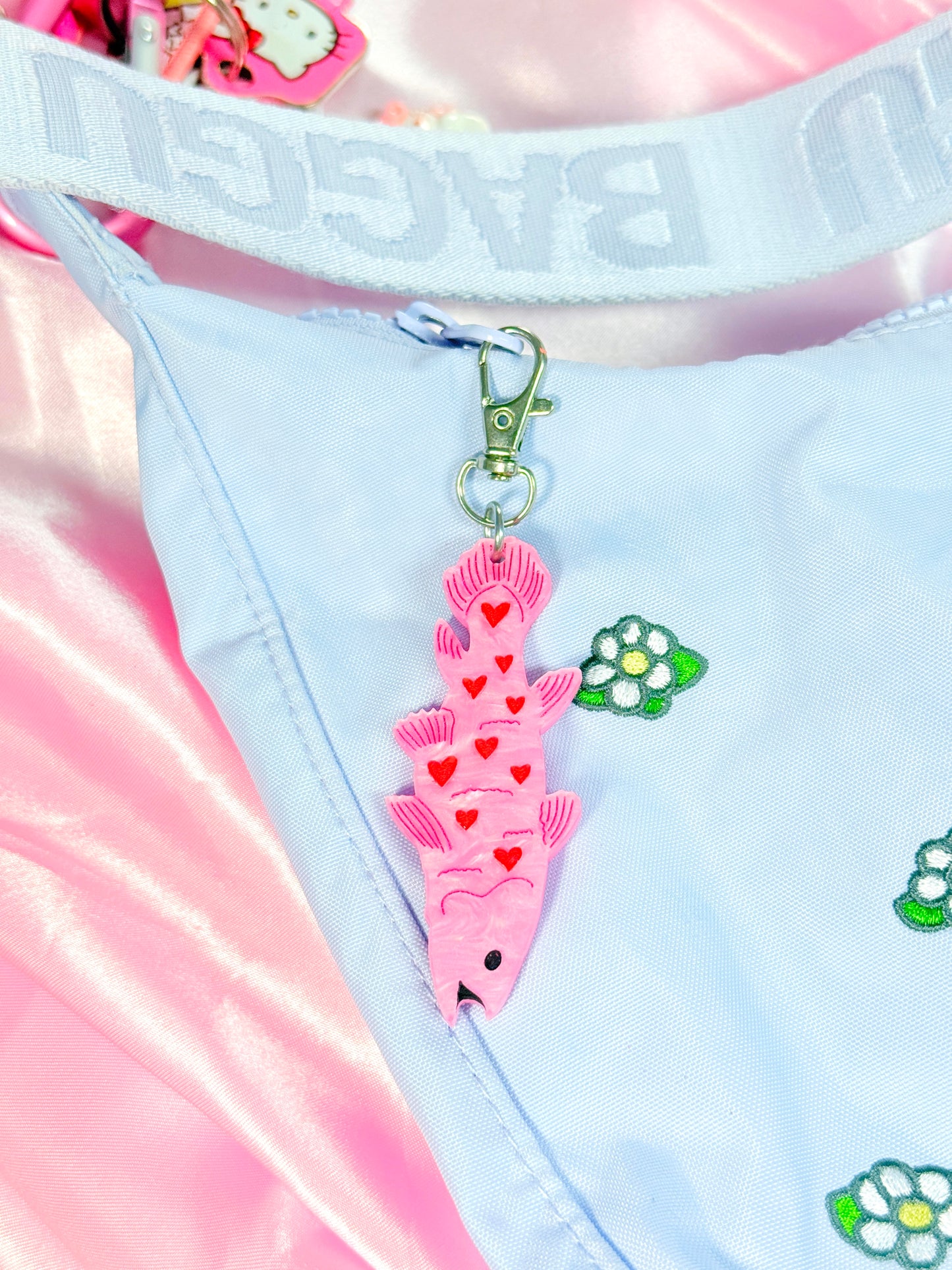 Love Fish Bag Charm