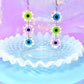 Jelly Eyeball Stack, Acrylic Earrings