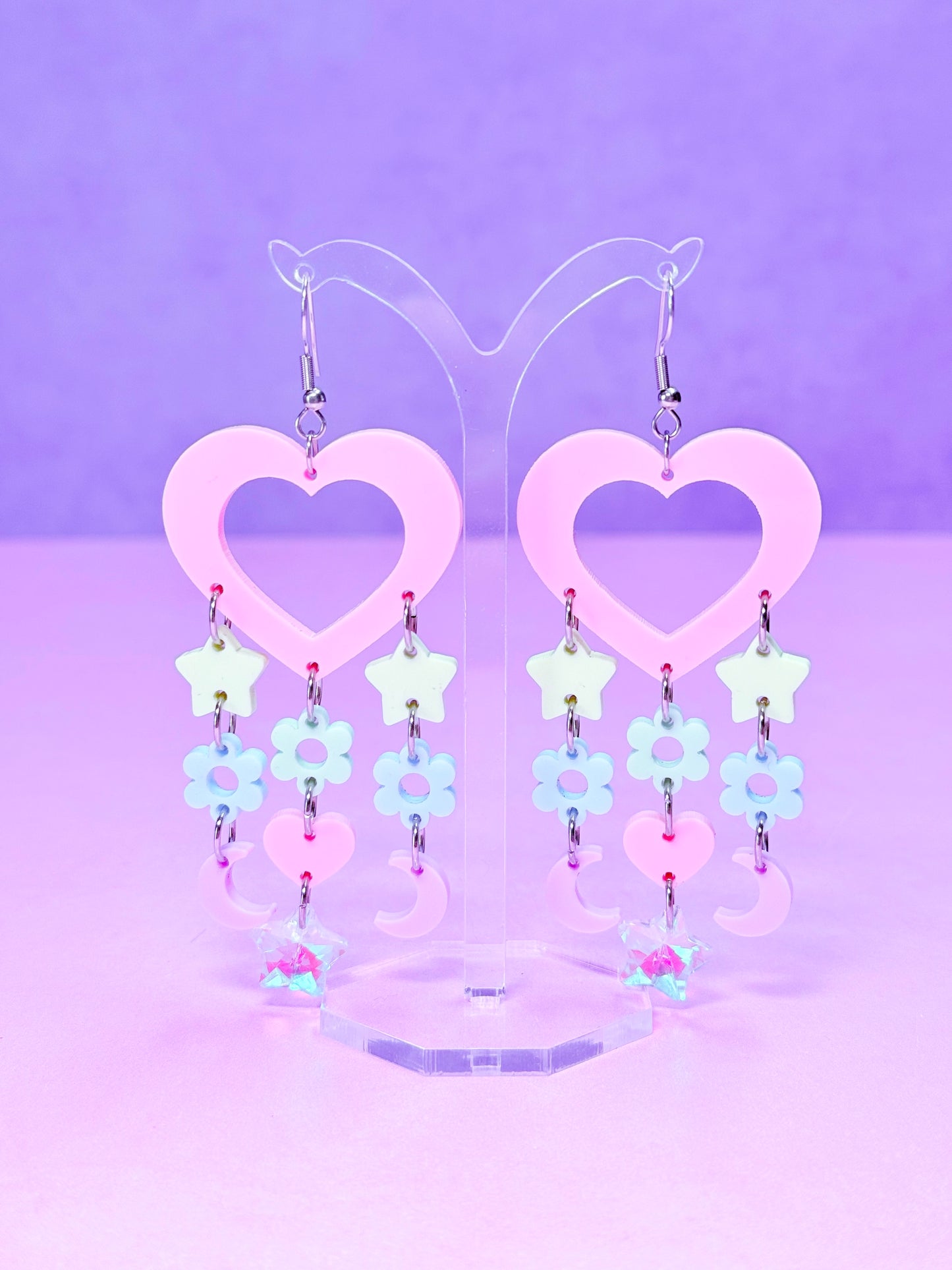 Y2K Candy Drops, Acrylic Earrings (Pastel)