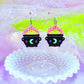 Froggy Cauldron Acrylic Earrings