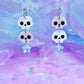 Jelly Skull Cuties, Acrylic Earrings