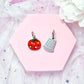 Sewing Notions Acrylic Earrings