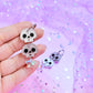 Jelly Skull Cuties, Acrylic Earrings