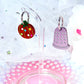 Sewing Notions Acrylic Earrings