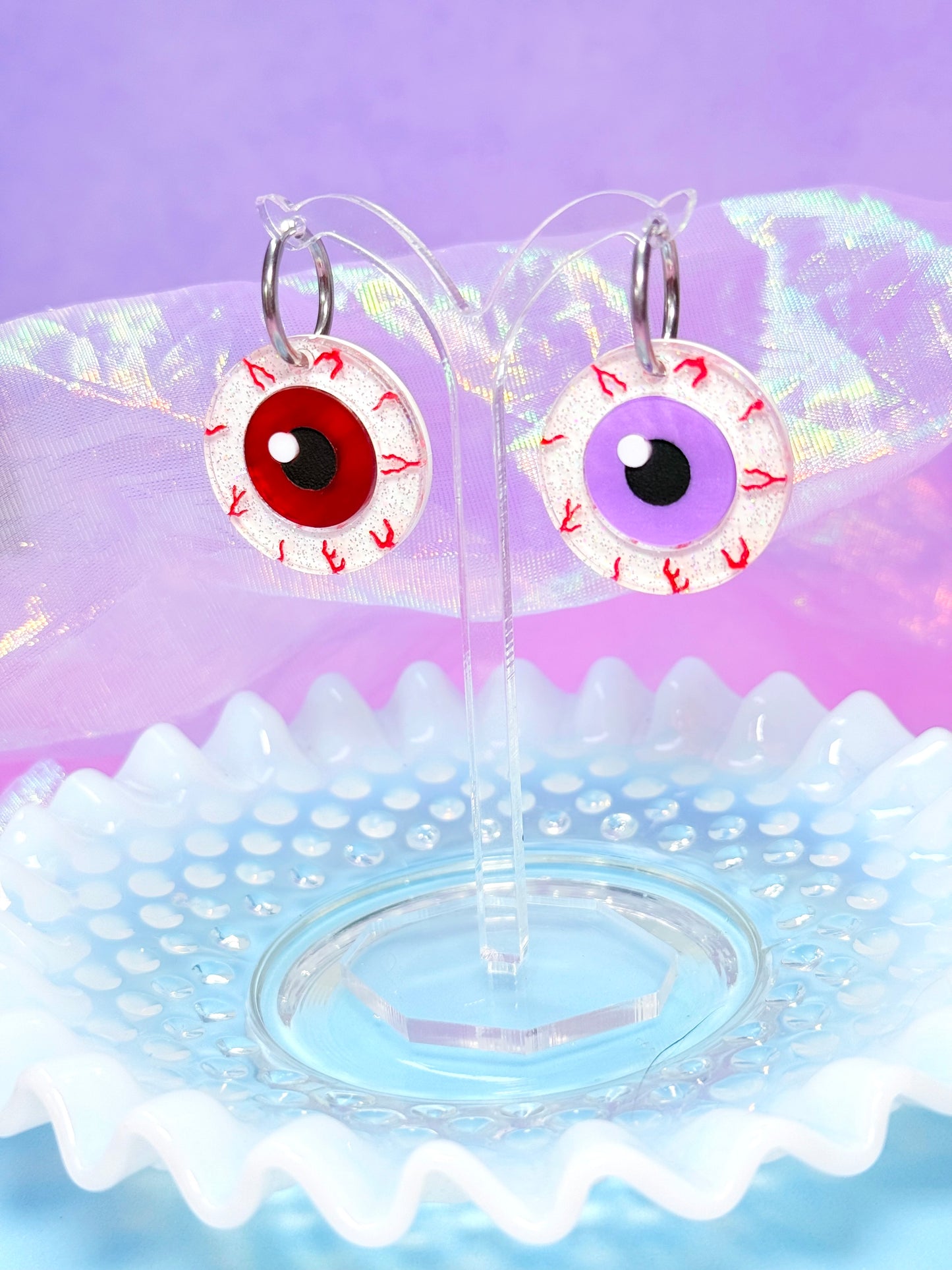 Jelly Eyeball Acrylic Earrings