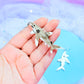 Oceanic Whitetip Shark Acrylic Earrings
