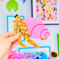 Hermit Crab Wall Art (Pink Taffy)