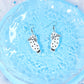Sea Bunny Sea Slug, Acrylic Earrings