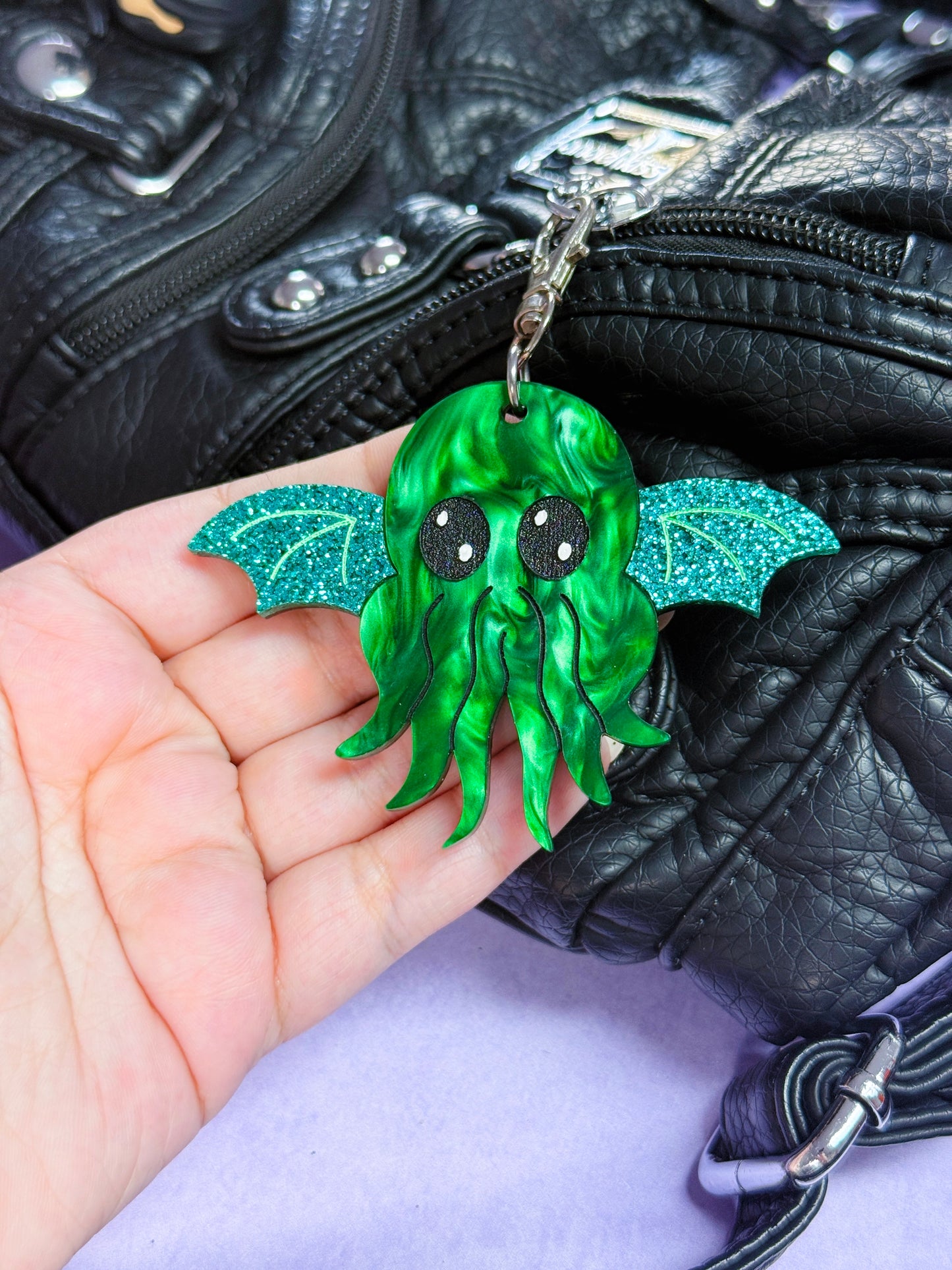 Cthulhu Cryptid Bag Charm
