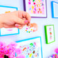 Paint Palette Acrylic Earrings