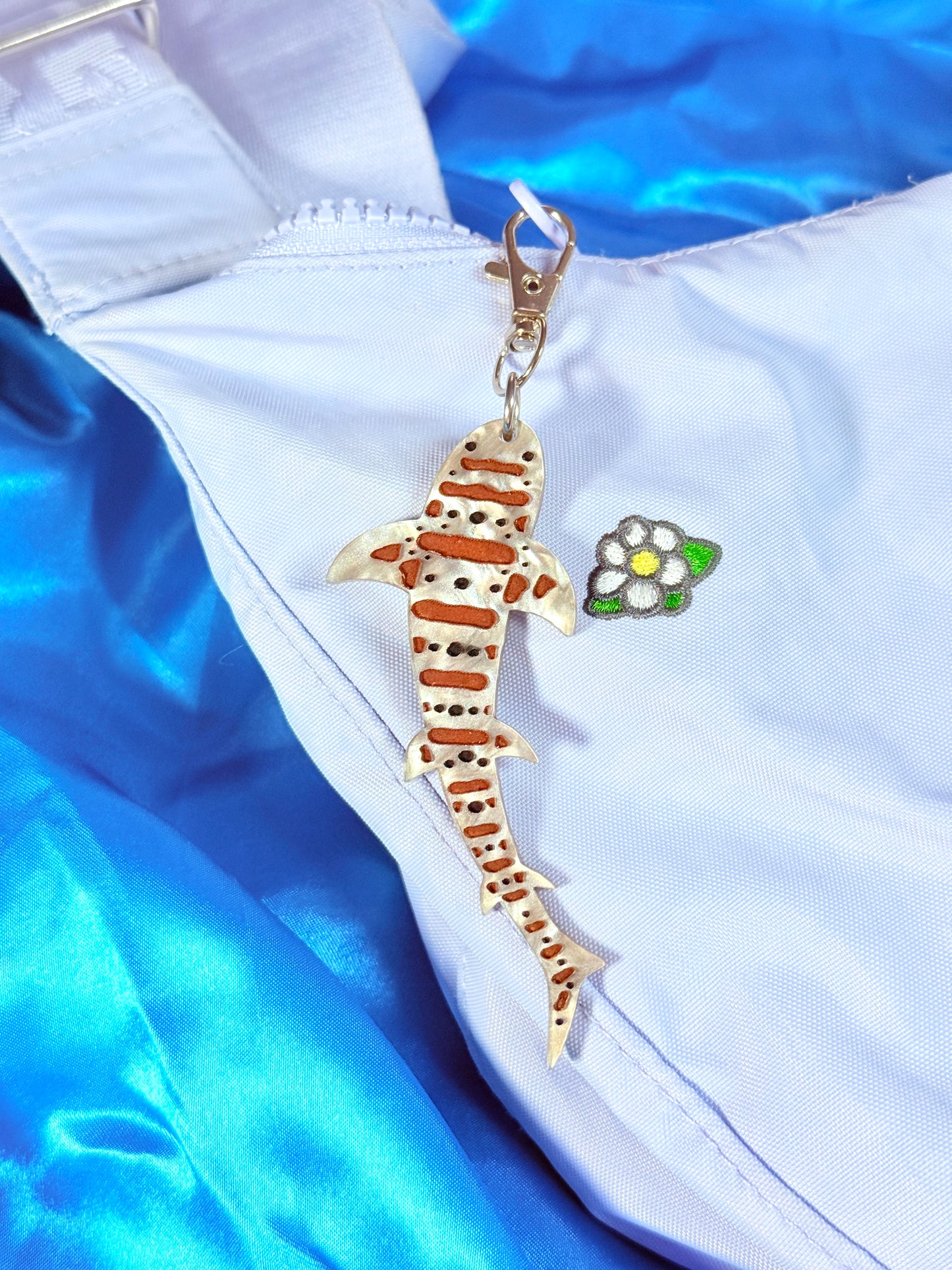 Leopard Shark Bag Charm