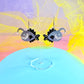 Anglerfish, Sea Devil Acrylic Earrings