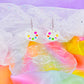 Paint Palette Acrylic Earrings