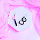 Blushing, Acrylic Earrings