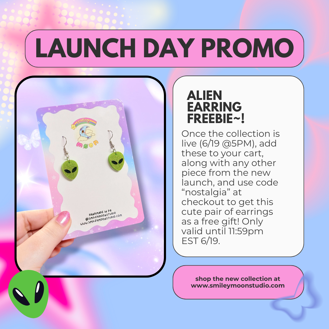 LAUNCH PROMO- Mini Alien Heads