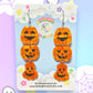Jack'O'Stack, Acrylic Earrings