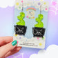 Poison Cauldron, Acrylic Earrings