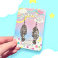 Manatee Acrylic Earrings